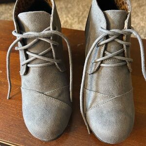 Maurices Gray Wedge Shoes